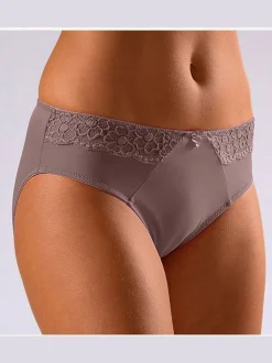 LASCANA Culottes<Slip confortable avec élégant empiècement dentelle