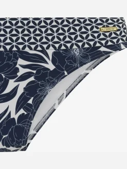 Sunseeker Maillots De Bain<Slip de bain imprimé floral tendance contrasté