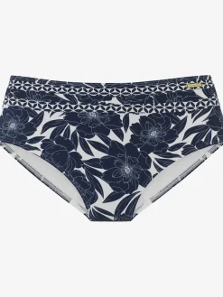 Sunseeker Maillots De Bain<Slip de bain imprimé floral tendance contrasté