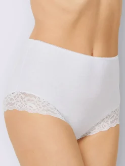 Culottes<Slip taille haute jersey fin