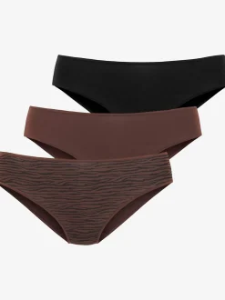 LASCANA Culottes<Slips jazz finitions élastiques et plates à la taille et aux échancrures