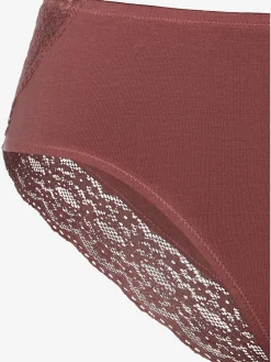 Vivance Culottes<Slips jazz joli dégradé de dentelle des côtés vers l'arrière