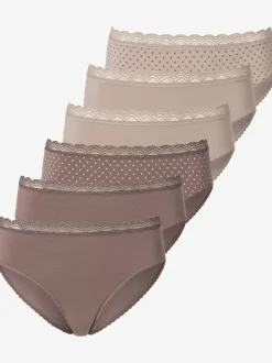 Vivance Culottes<Slips jazz panties avec joli bord en dentelle