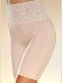 LASCANA Lingerie Gainante|Culottes<Slips modelants panty long féminin et modelant avec large ceinture en dentelle