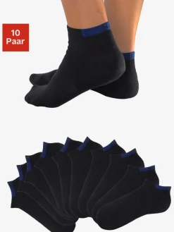 H.I.S Chaussettes<Socquettes lot de 10 pièces économique .