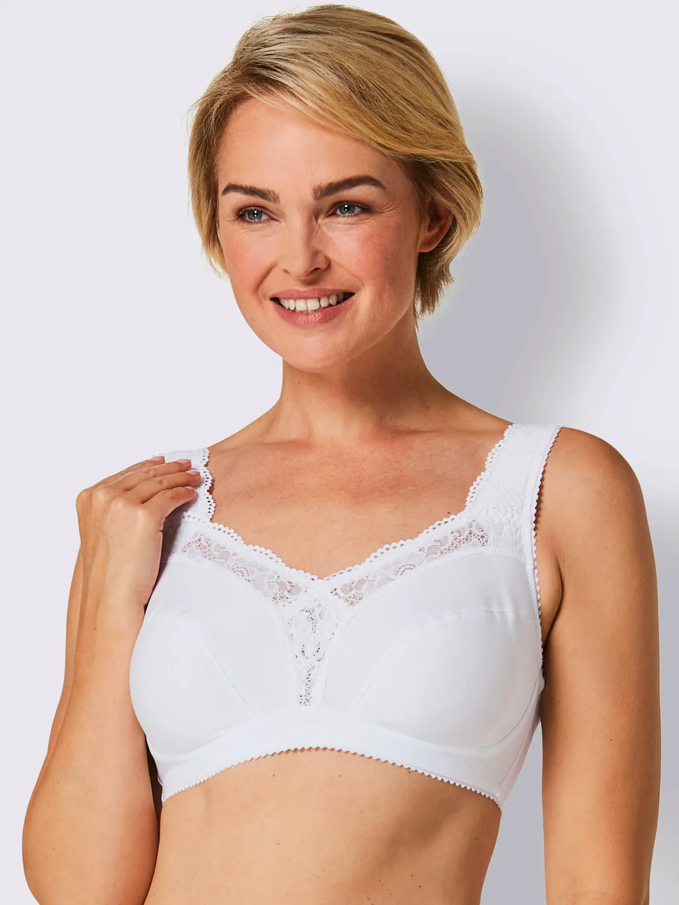 Miss Mary Soutiens Gorge<Soutien-gorge large sans armatures bon. b, c, d, e