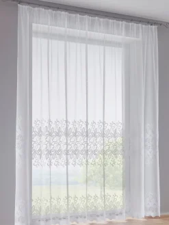 helline home Rideaux Et Stores<Store décoratif joli tissu jacquard