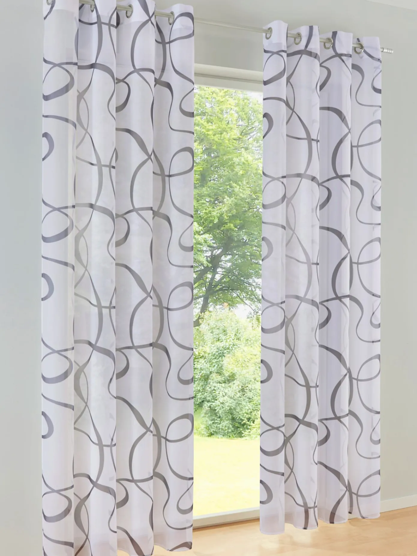 helline home Rideaux Et Stores<Store décoratif motif imprimé