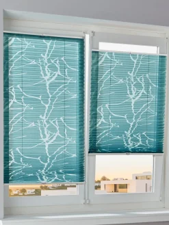 helline home Rideaux Et Stores<Store vénitien plissé effet plissé avec motif décoratif