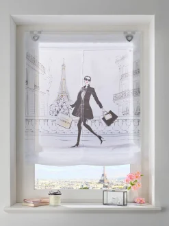 helline home Rideaux Et Stores<Store-bateau à œillets