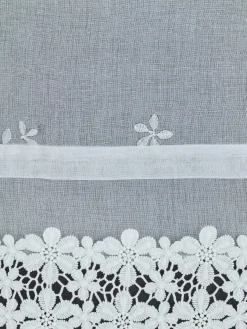 helline home Rideaux Et Stores<Store-bateau matière semi-transparente