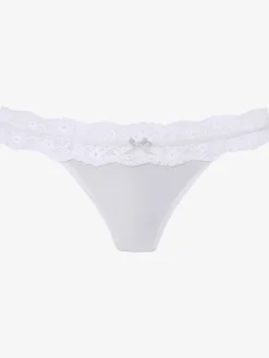 Vivance Strings|Culottes<String fantaisie avec nœud décoratif fin au centre devant