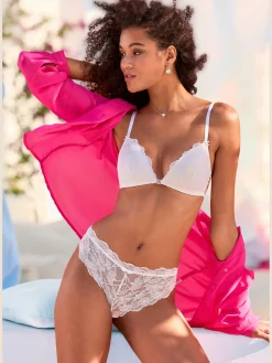 Vivance Strings|Culottes<String féminin avec laçage décoratif fin au dos