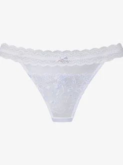 LASCANA Strings|Culottes<String féminin avec ruban en dentelle élastique à la taille