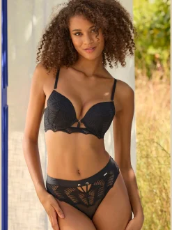 LASCANA Strings|Culottes<String tendance avec large ceinture et effet rubans