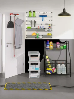 helline home Petits Rangements<Support à crochets plastique stable