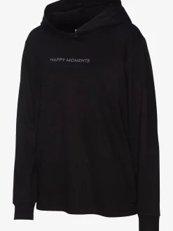 LASCANA Tenues De Détente|Pulls<Sweat à capuche confortable avec imprimé discret devant