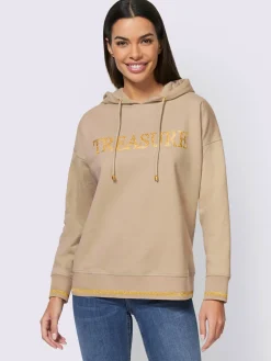 Rick Cardona Tenues De Détente|Pulls<Sweat à capuche imprimé métallique mode