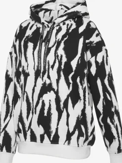 French Connection Tenues De Détente|Pulls<Sweat à capuche pull à capuche avec imprimé sur toute la surface