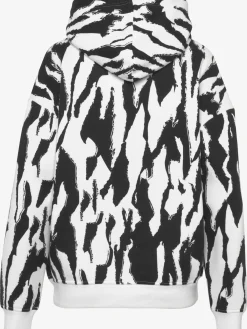 French Connection Tenues De Détente|Pulls<Sweat à capuche pull à capuche avec imprimé sur toute la surface