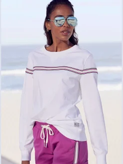 H.I.S Tenues De Détente|Pulls<Sweater sweatshirt à rayures