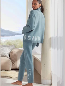 Elbsand Tenues De Détente|Pulls<Sweater sweatshirt en tricot doux et élastique