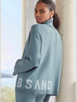 Elbsand Tenues De Détente|Pulls<Sweater sweatshirt en tricot doux et élastique