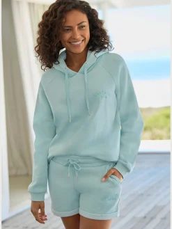 LASCANA Tenues De Détente|Pulls<Sweatshirt à capuche avec logo brodé