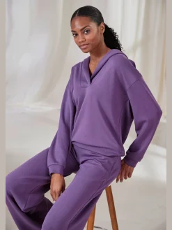 French Connection Tenues De Détente|Pulls<Sweatshirt à capuche avec encolure en v