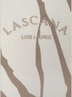 LASCANA Tenues De Détente|Pulls<Sweatshirt à capuche avec motif zèbre