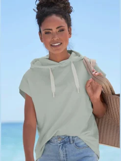 Elbsand Tenues De Détente|Pulls<Sweatshirt à capuche capuche doublée