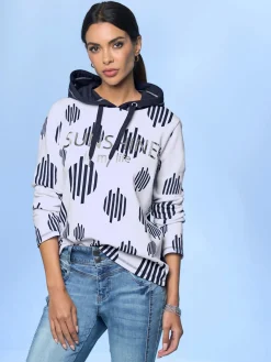 Rick Cardona Tenues De Détente|Pulls<Sweatshirt à capuche capuche à coulisse et stoppeurs