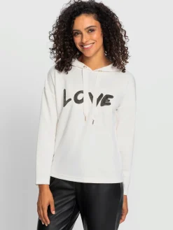 Tenues De Détente|Pulls<Sweatshirt à capuche coupe décontractée