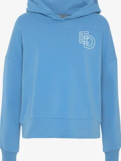 Elbsand Tenues De Détente|Pulls<Sweatshirt à capuche grande capuche doublée