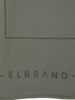 Elbsand Tenues De Détente|Pulls<Sweatshirt à capuche logo imprimé devant