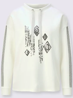 Creation L Tenues De Détente|Pulls<Sweatshirt à capuche mélange de modal doux