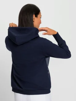 Rick Cardona Tenues De Détente|Pulls<Sweatshirt à capuche motif imprimé avec pierres brillantes fantaisie