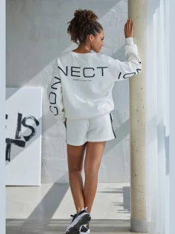 French Connection Tenues De Détente|Pulls<Sweatshirt avec logo imprimé