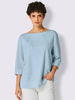 CREATION L PREMIUM Tenues De Cérémonie|T-Shirts<Sweatshirt brillance soyeuse et mate