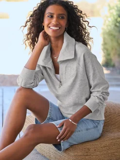 Best Connection Tenues De Détente|Pulls<Sweatshirt col camionneur