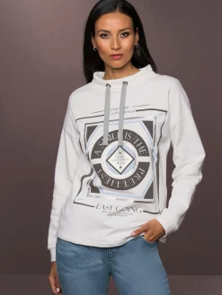 Rick Cardona Tenues De Détente|Pulls<Sweatshirt col montant à coulisse