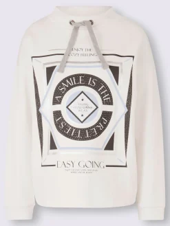 Rick Cardona Tenues De Détente|Pulls<Sweatshirt col montant à coulisse