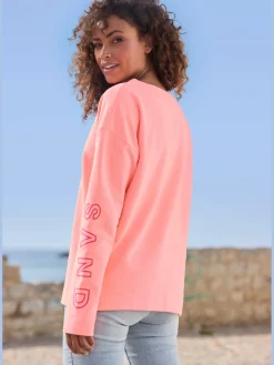 Elbsand Tenues De Détente|Pulls<Sweat-shirt coupe décontractée