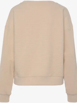 s.Oliver Tenues De Détente|Pulls<Sweatshirt en qualité côtelée