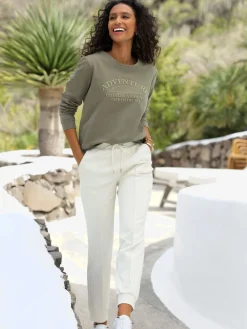 Best Connection Tenues De Détente|Pulls<Sweatshirt impression caoutchoutée douce