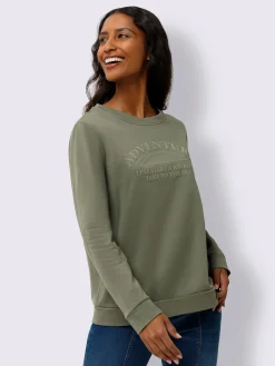 Best Connection Tenues De Détente|Pulls<Sweatshirt impression caoutchoutée douce