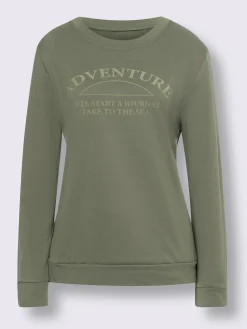 Best Connection Tenues De Détente|Pulls<Sweatshirt impression caoutchoutée douce