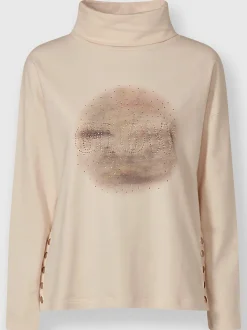 Rick Cardona T-Shirts<Sweatshirt imprimé avec pierres brillantes fantaisie