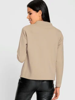 Rick Cardona Tenues De Détente|Pulls<Sweatshirt imprimé feuille brillant