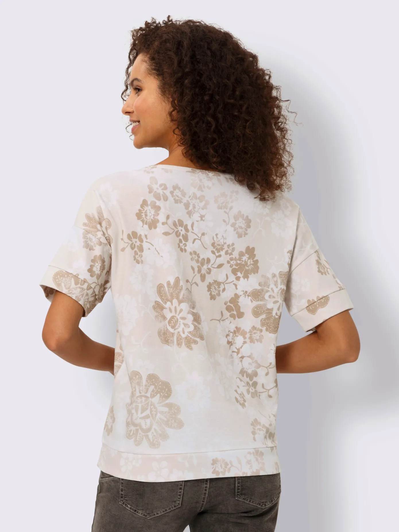 Linea Tesini Tenues De Détente|Pulls<Sweatshirt imprimé floral